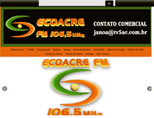 Tablet Screenshot of ecoacrefm106.com